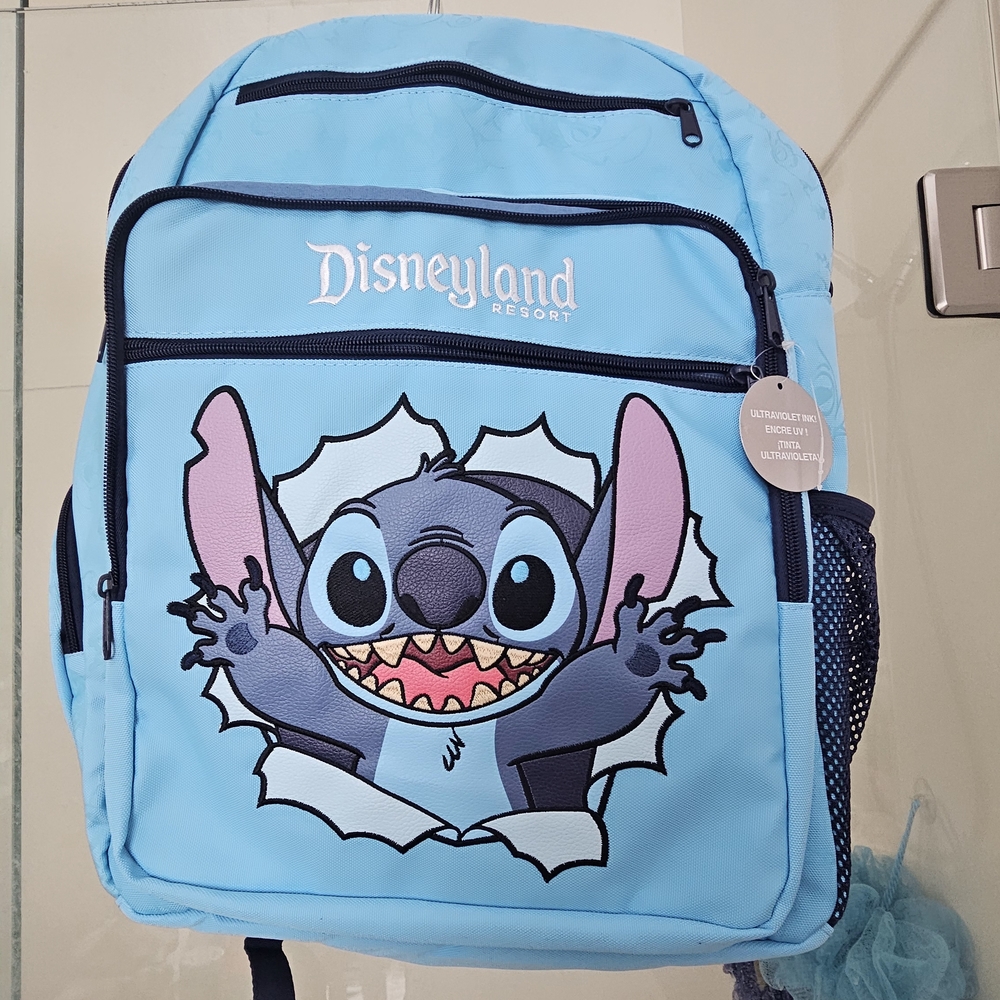 Disney Stitch Blue Backpack